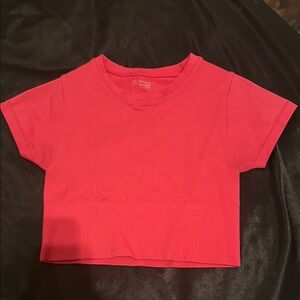 Aerie Offline Pink Athletic Crop Top